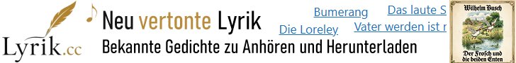 Vertonte Lyrik