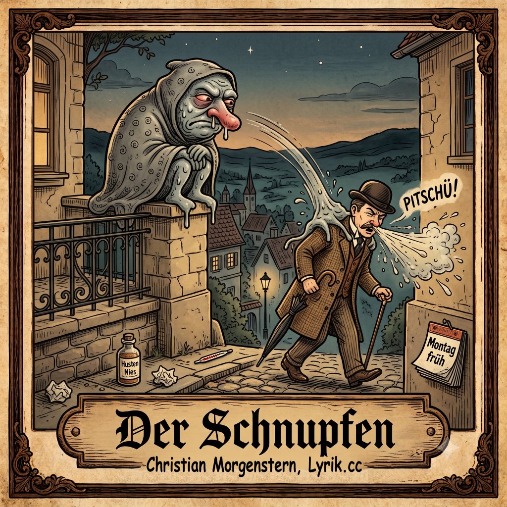 Christian Morgenstern: Der Schnupfen