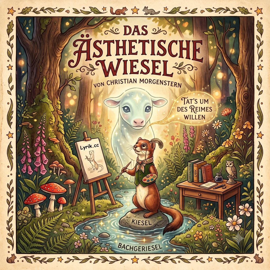 Christian Morgenstern: Das ästhetische Wiesel