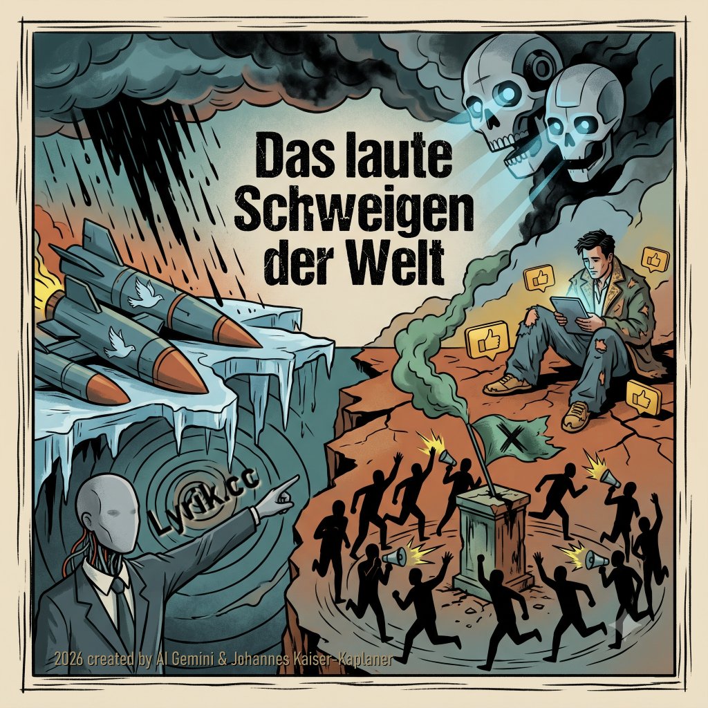 Lyrik.cc: Das laute Schweigen der Welt