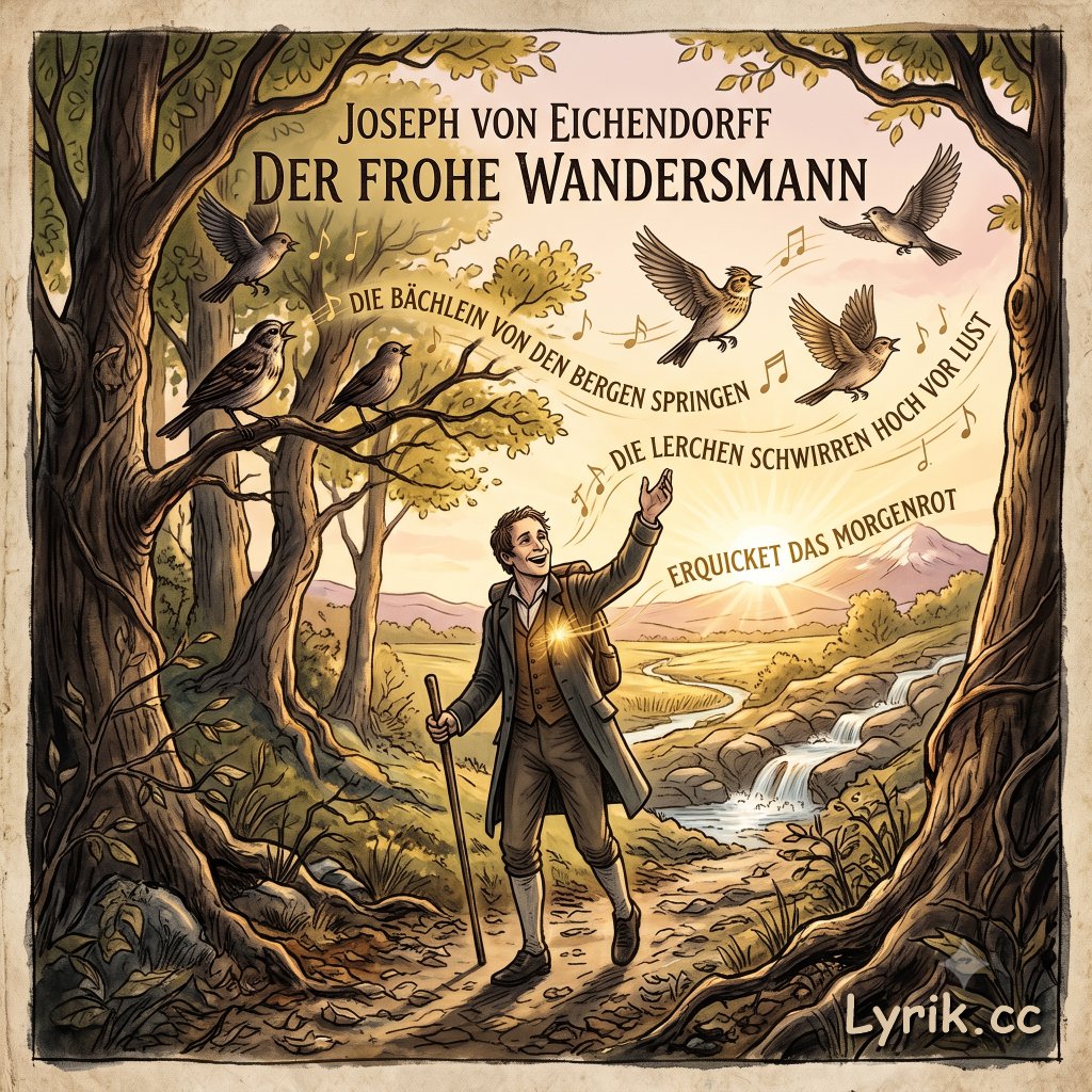 Joseph von Eichendorff: Der frohe Wandersmann