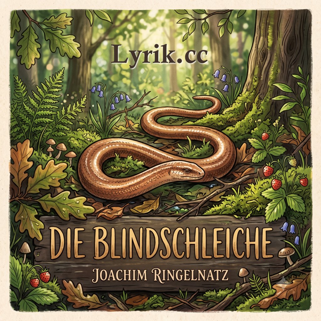 Joachim Ringelnatz: Die Blindschleiche