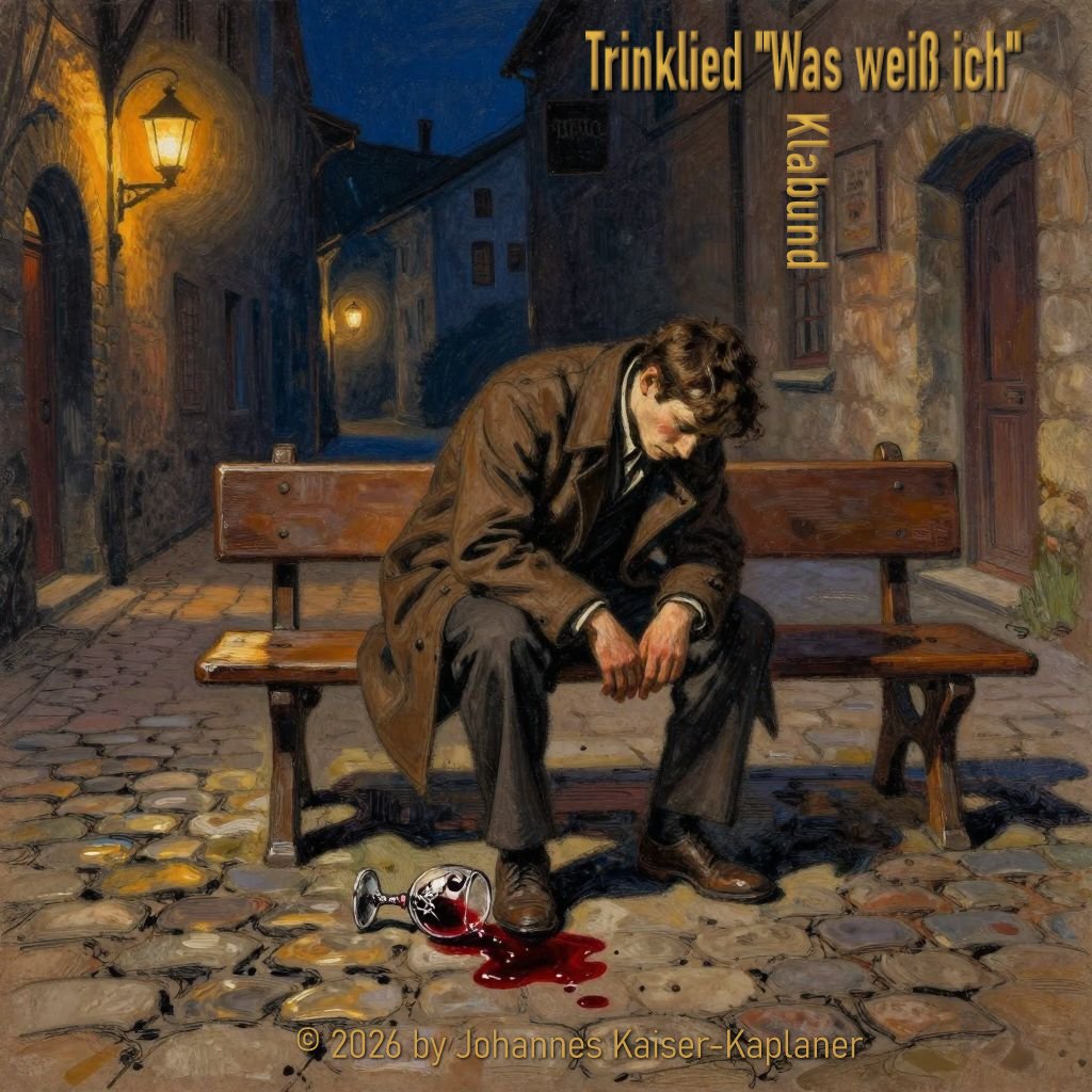 Klabund: Trinklied - Was weiß ich
