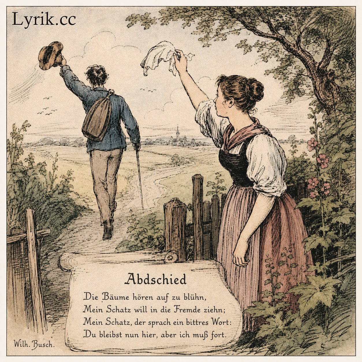 Wilhelm Busch: Abschied